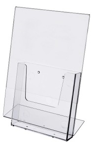 Stojak L A4 pion + kieszeń A5