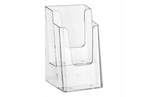 Piętrowy stojak na ulotki 2 x DL