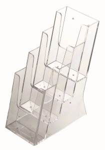 Stojak na ulotki 4xDL