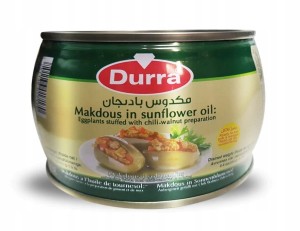 Bakłażany nadziewane orzechami Makdous 400g Durra