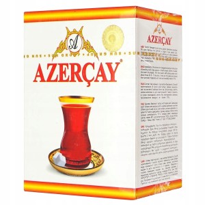 Herbata czarna liściasta 100g z bergamotką Azercay
