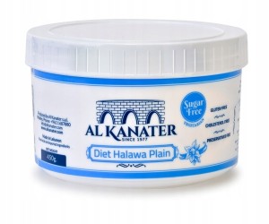 Chałwa waniliowa bez cukru AL KANATER 450g Liban