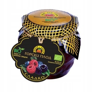 Konfitura BIO leśne owoce 240g Bułgaria