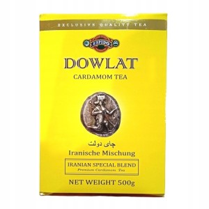 Herbata czarna liściasta Dowlat Cardamom 500g Iran