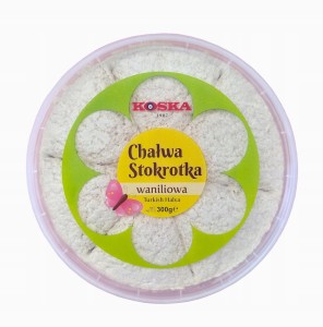 Chałwa sezamowa waniliowa Koska 300g
