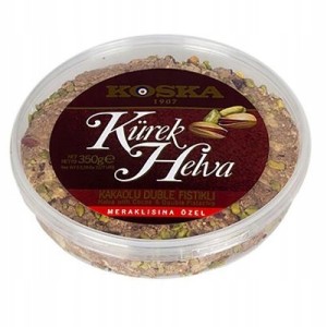 Chałwa kakao i podwójna pistacja 350g Koska