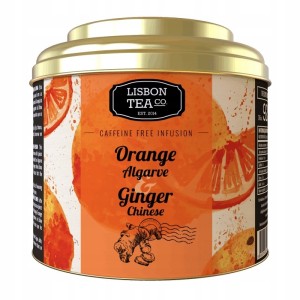 Pomarańcze z Algarve i imbir 75g Lisbon Tea