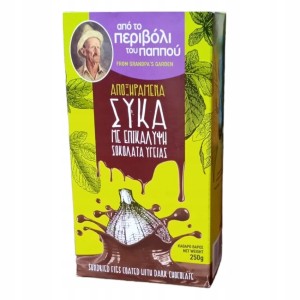 Figi w gorzkiej czekoladzie 250g GRECJA
