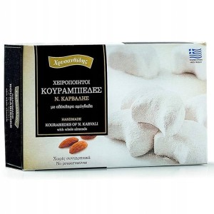 Kourabiedes greckie tradycyjne kruche ciastka migdałowe 430g