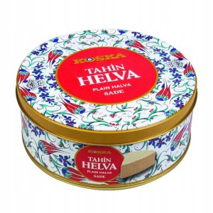 Chałwa sezamowa waniliowa w puszce 800g KOSKA