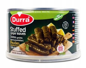 Dolma faszerowane liście winogron 400g Durra