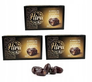 Świeże daktyle Mazafati z Iranu PREMIUM 3 x 500g