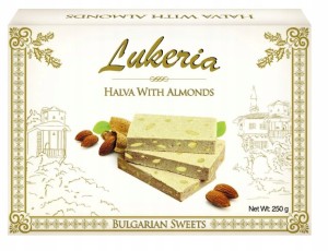 Bułgarska chałwa sezamowa z migdałami 250g Lukeria