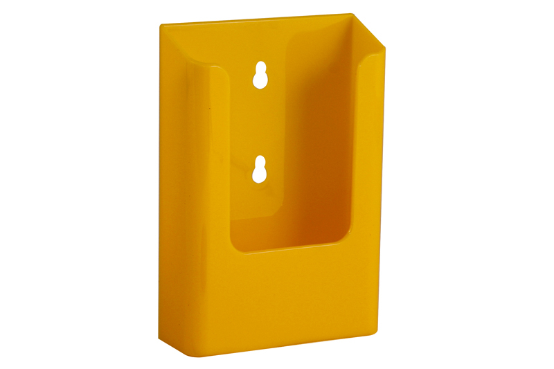 Wieszana kieszeń podajnik na ulotki DL - czarny