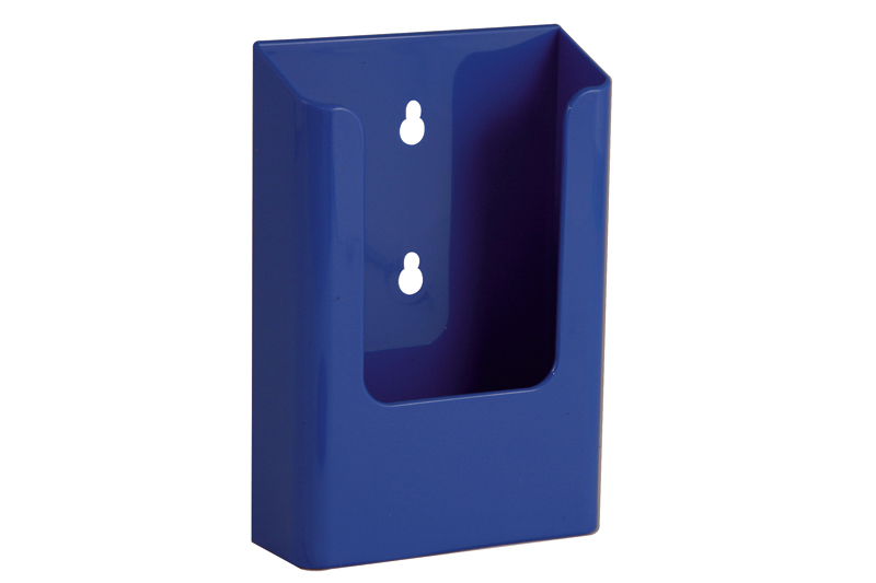 Wieszana kieszeń podajnik na ulotki DL - czarny