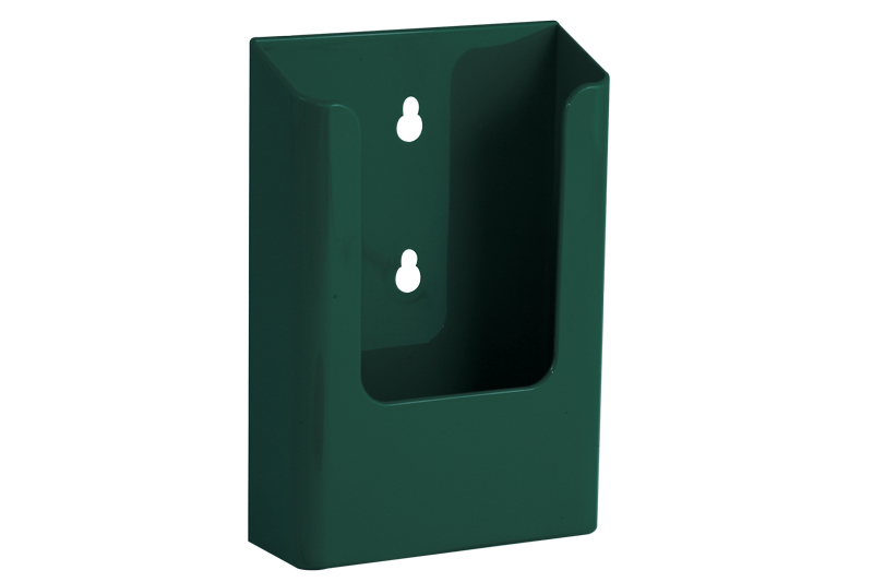 Wieszana kieszeń podajnik na ulotki DL - czarny